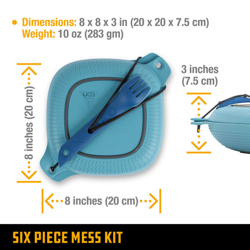 UCO 6 PIECE MESS KIT 六件餐盒套裝